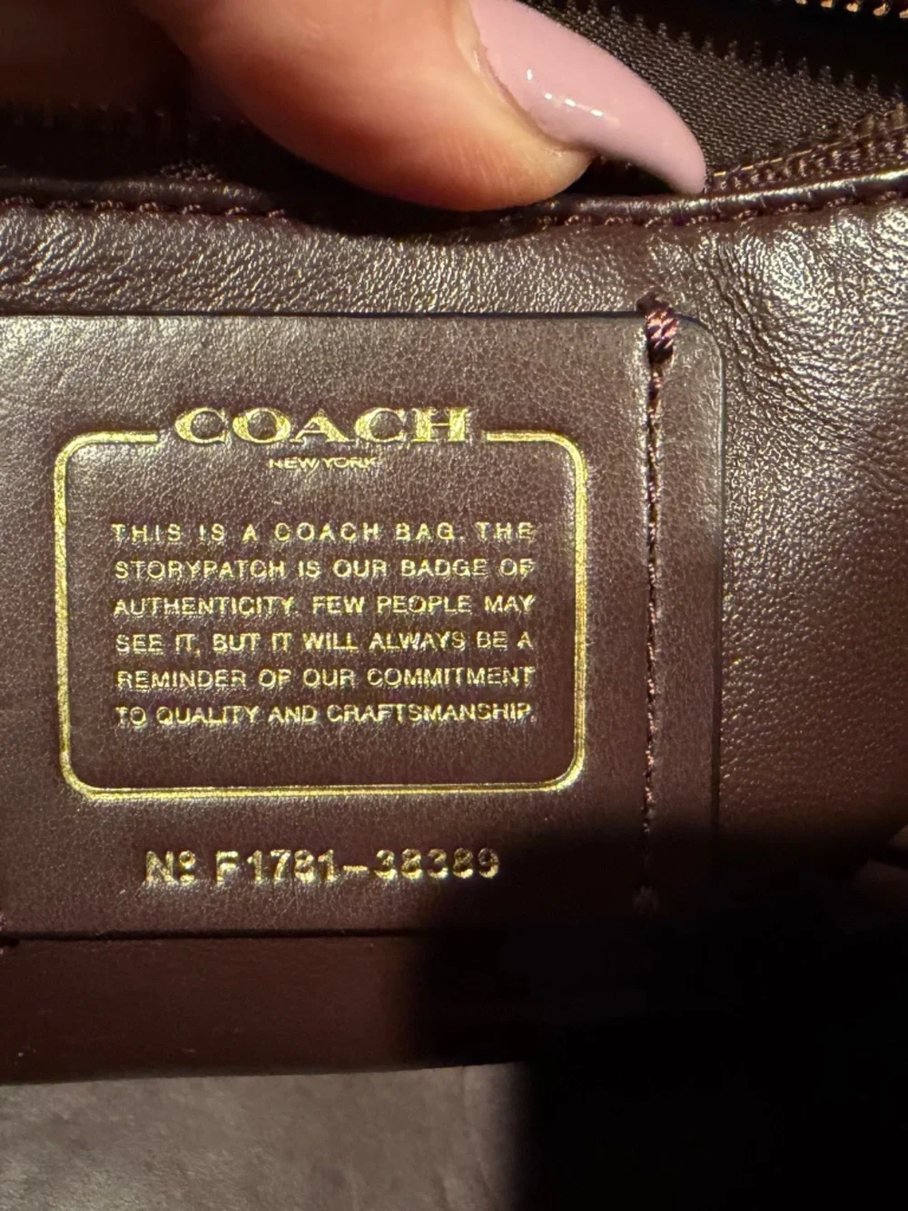 Coach - Rare Oxblood